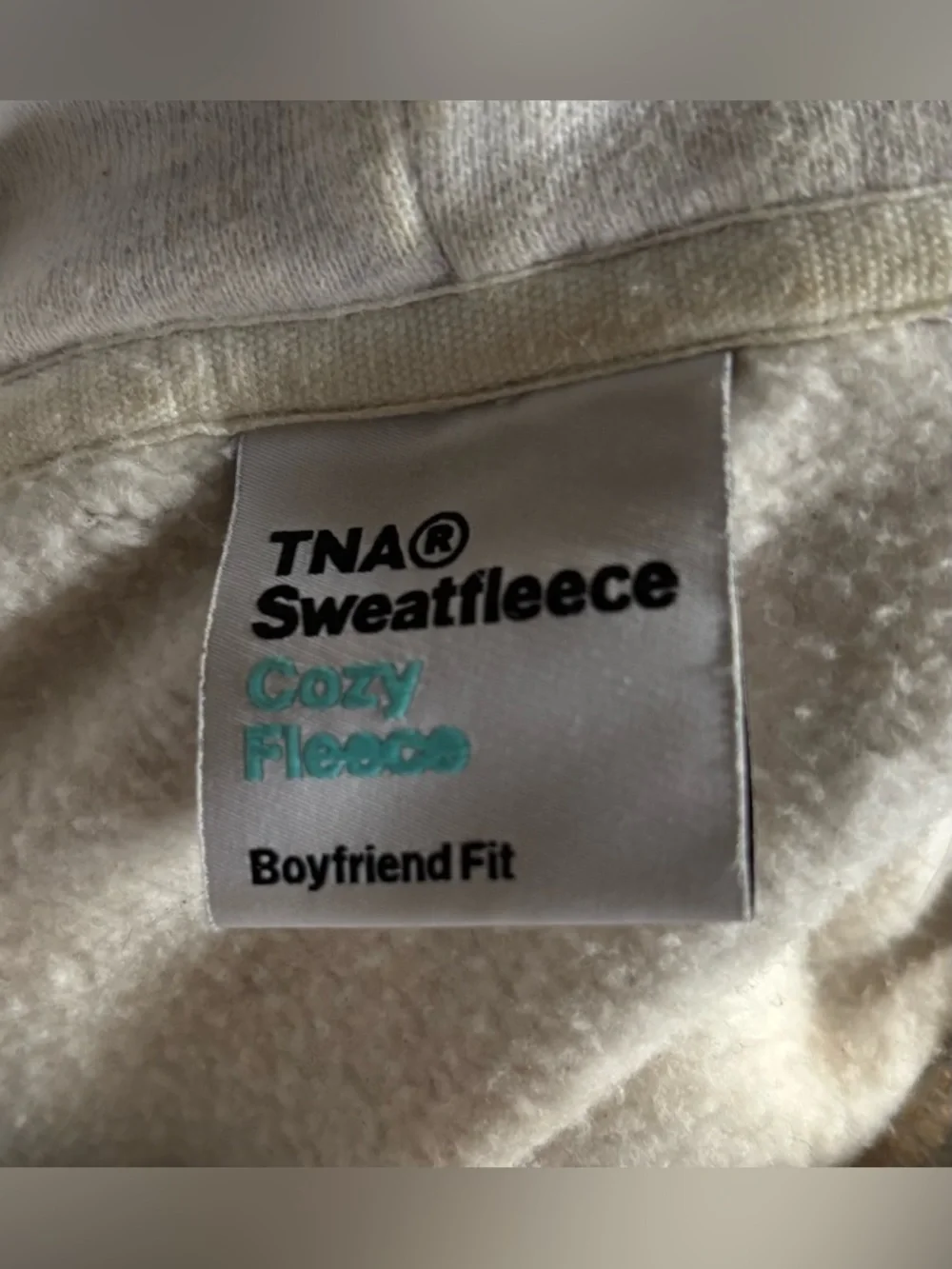 TNA Sweatfleece Boyfriend Fit Hoodie - Picture 2 of 2